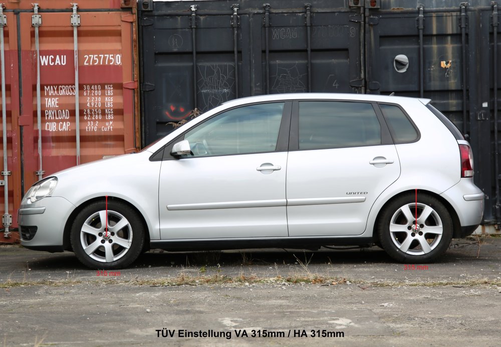 TA Technix Gewindefahrwerk Deep  für Volkswagen (VW) Fox 